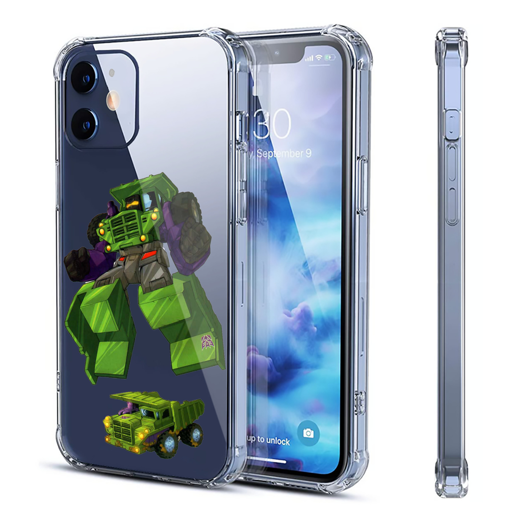 （画像用）  【iPhone 12シリーズ対応】透明スマホケース（クリアソフトケース）